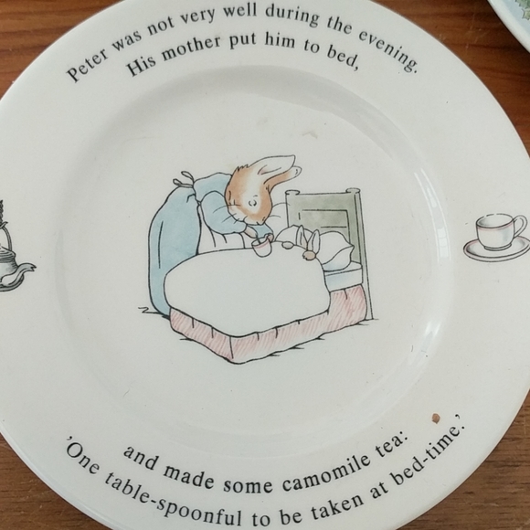 Peter Rabbit dishes - Picture 4 of 7